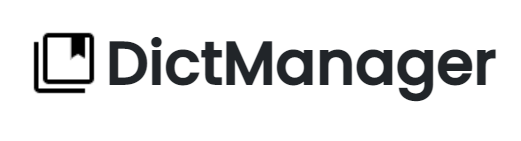 DictManager app logo